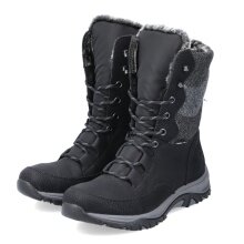 Rieker Winter Boots M9643-01 (Laced Boots with Lining) black Ladies