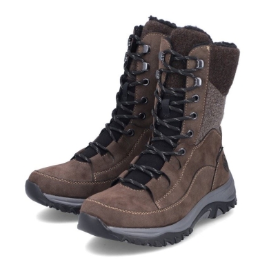 Rieker Winter Boots M9640-26 (Lace-up boots with lining) brown ladies