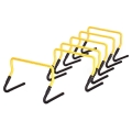 RioFit Hurdles Athletic Set yellow/black - 6 pieces