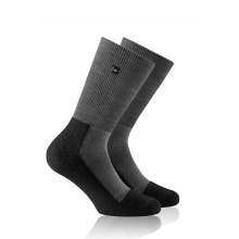 Rohner Hiking Sock Original Super Light (Wool Blend, Moisture Regulating) Anthracite/Grey - 1 Pair