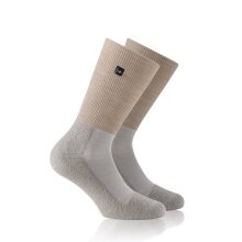 Rohner Hiking Sock Original SupeR Light (wool blend, moisture-regulating) sand brown/beige - 1 pair