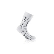 Rohner Day Sock Fashion white/black Men - 1 Pair