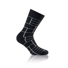 Rohner Day Sock Fashion black/white Men - 1 Pair