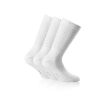 Rohner Tennis Socks Crew Basic (super soft) white - 3 pairs