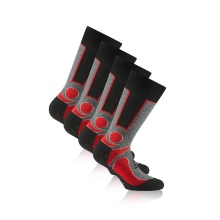 Rohner Trekking Sock Calf Basic black/red - 2 pairs