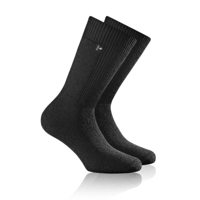 Rohner Work Sock Army Working (wool blend, abrasion-resistant) black Men - 1 Pair