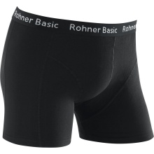 Rohner Boxershort Basic Underwear black Men - 1 piece