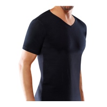 Rohner Tshirt Basic V-Neck (Cotton) Underwear black Men