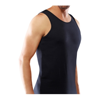 Rohner Basic Singlet (Cotton) Underwear Black Men