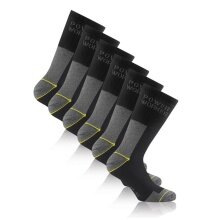 Rohner Work Sock Power Worker Wilmax (Cotton) black/grey/yellow - 3 Pairs