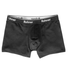 Rohner Boxershort (95% Cotton) Underwear black Men - 1 piece