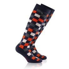 Rohner Ski Sock Carola (Wool Blend) colourful - 1 Pair