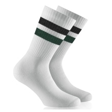 Rohner Sportsocke Crew Fashion Sport (Cotton, high comfort) white/multicoloured - 2 pairs