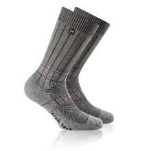 Rohner Hiking Sock Fibre High Tech (Coolmax fibers/Merino wool) stone grey - 1 pair