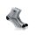 Rohner Sport Sock R-Ultra Light Quarter (light, moisture-absorbing) grey/white - 1 pair