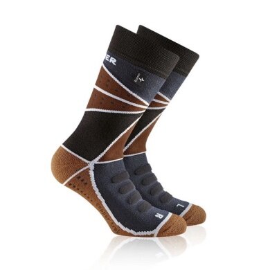 Rohner Trekking Sock Copper Trek (Trekking, Cotton) dark blue/brown - 1 Pair