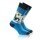 Rohner Winter-Ski Sock Penguin (wool blend fabric, high wearing comfort) sky blue Kids