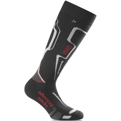 Rohner Ski Sock R-Motion (extra soft padding) black men's - 1 pair