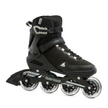 Rollerblade Inline Skates Sirio 84 (Wheels: 84mm/84A, Bearings: SG5) black/white Men