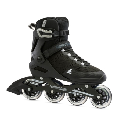 Rollerblade Inline Skates Sirio 84 (Wheels: 84mm/84A, Bearings: SG5) black/white Men