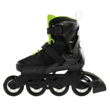 Rollerblade Inline Skates Microblade (Wheels: 72mm/80A, Bearings: SG3) black/green Kids