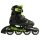 Rollerblade Inline Skates Microblade (Wheels: 72mm/80A, Bearings: SG3) black/green Kids