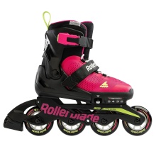 Rollerblade Inline Skates Microblade (Wheels: 72mm/80A, Bearings: SG3) pink/light green Kids