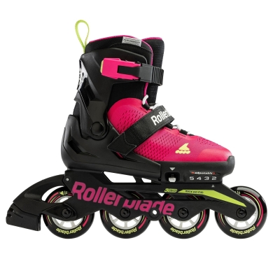 Rollerblade Inline Skates Microblade (Wheels: 72mm/80A, Bearings: SG3) pink/light green Kids