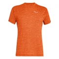 Salewa Tshirt Puez Melange (Dryton Cotton for Trekking Tours) orange Men