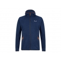 Salewa Fleece Jacket Nuvolo with Hood (warm, breathable) dark blue Men