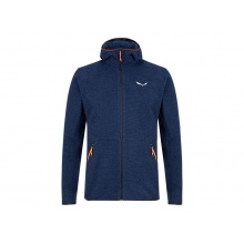 Salewa Fleece Jacket Nuvolo with Hood (warm, breathable) dark blue Men