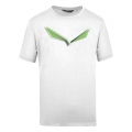 Salewa Tshirt Graphic Dry white Men