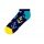 Happy Socks Daily Sock Sneaker Big Anchor (Anchor) dark blue/yellow - 1 Pair