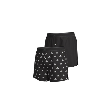 adidas Underwear Boxer Shorts Woven black/black - 2 pieces