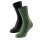 Schiesser Day Sock Crew 95/5 Organic Cotton olive green/black - 2 Pairs