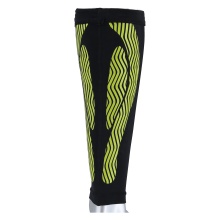 Select Calf Compression Warmers black/lime 2-pack Men