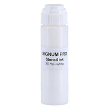 Signum Pro String Marker for Logo Marking - Bottle 30ml - white