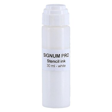 Signum Pro String Marker for Logo Marking - Bottle 30ml - white