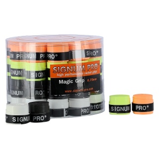 Signum Pro Overgrip Magic 0.75mm assorted colors can 60 pieces