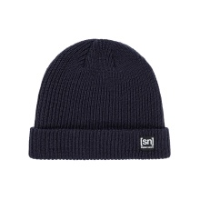 super natural Winter hat Merino Basic Beanie (Merino wool, ideal warmth protection) dark blue - 1 piece