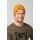 super natural Winter hat Merino Basic Beanie (Merino wool, ideal warmth protection) mustard yellow - 1 piece