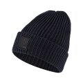 super natural Winter hat Julie Beanie (Merino wool, ideal thermoregulation) black - 1 piece