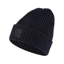 super natural Winter hat Julie Beanie (Merino wool, ideal thermoregulation) black - 1 piece