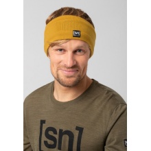 super natural Riffler Headband (comfortable fit with Merino wool) mustard yellow - 1 piece