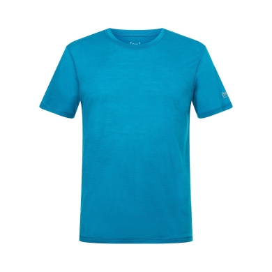 super natural Tshirt Base 140g - Merino wool - Underwear material blue Men