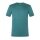 super natural Tshirt Base 140g - Merino wool - Underwear Hydro Melange blue-green Men