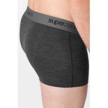 super natural Boxershort Base Mid 175g - Merino Wool - Underwear Dark Grey Men