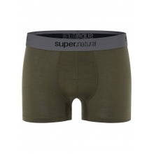 super natural Boxershort Base Mid 175g - Merino Wool - Underwear Olive Green Men