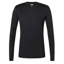 super natural Underwear Long Sleeve Base 230 - Merino Wool - Black Men