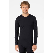 super natural Underwear Long Sleeve Base 230 - Merino Wool - Black Men